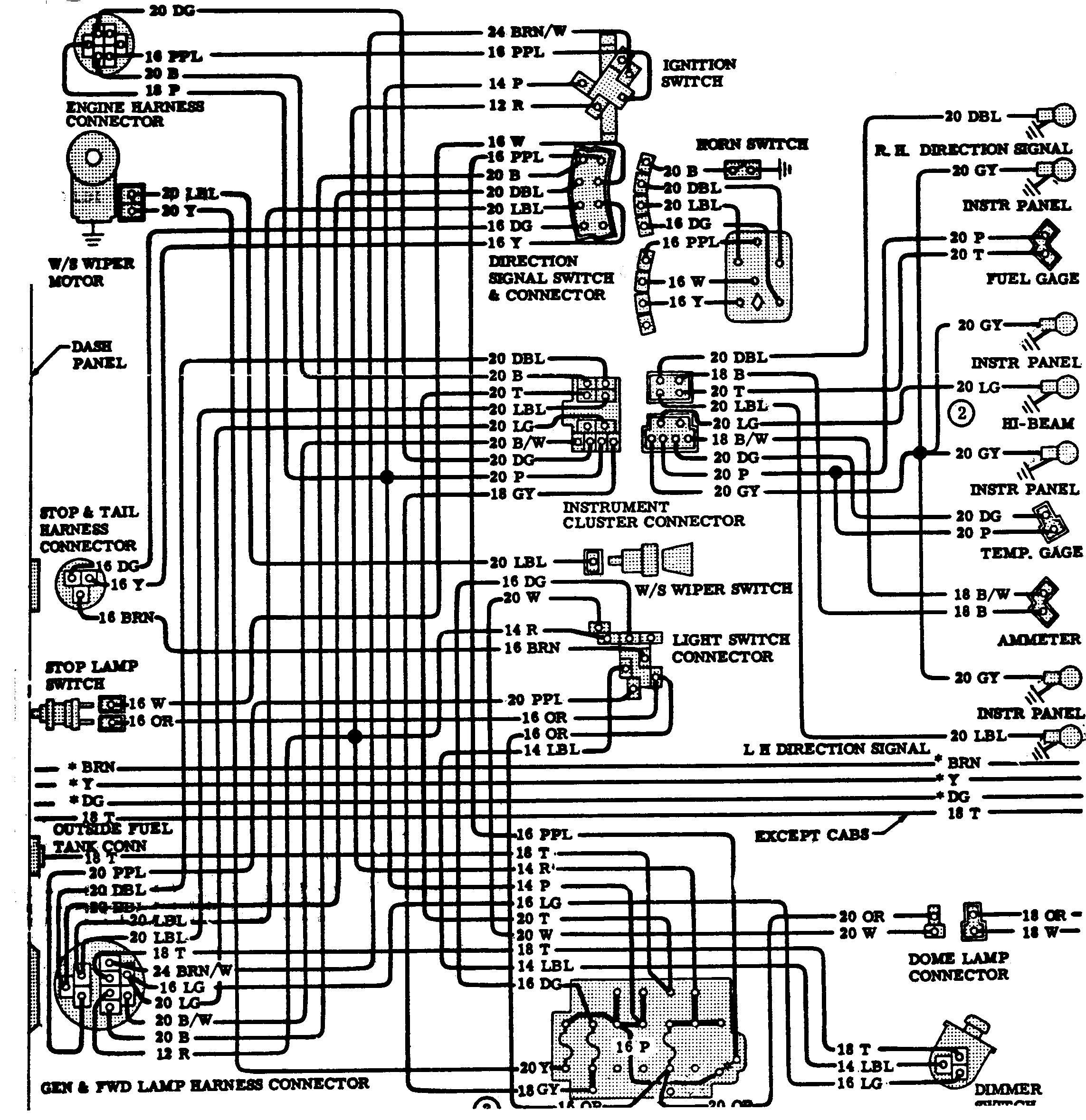2004 Chevy Silverado Instrument Cluster Wiring Diagram Image Details