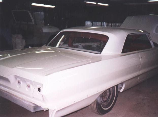 Photo of the freshly painted Impala